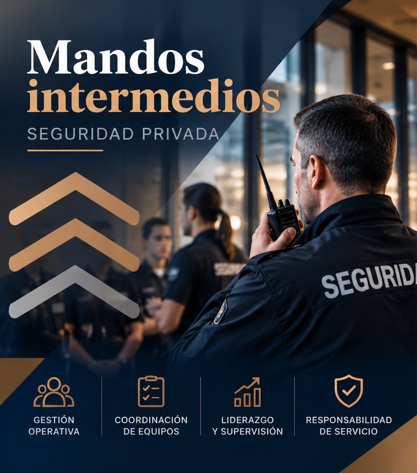 Curso de mandos intermedios en seguridad privada