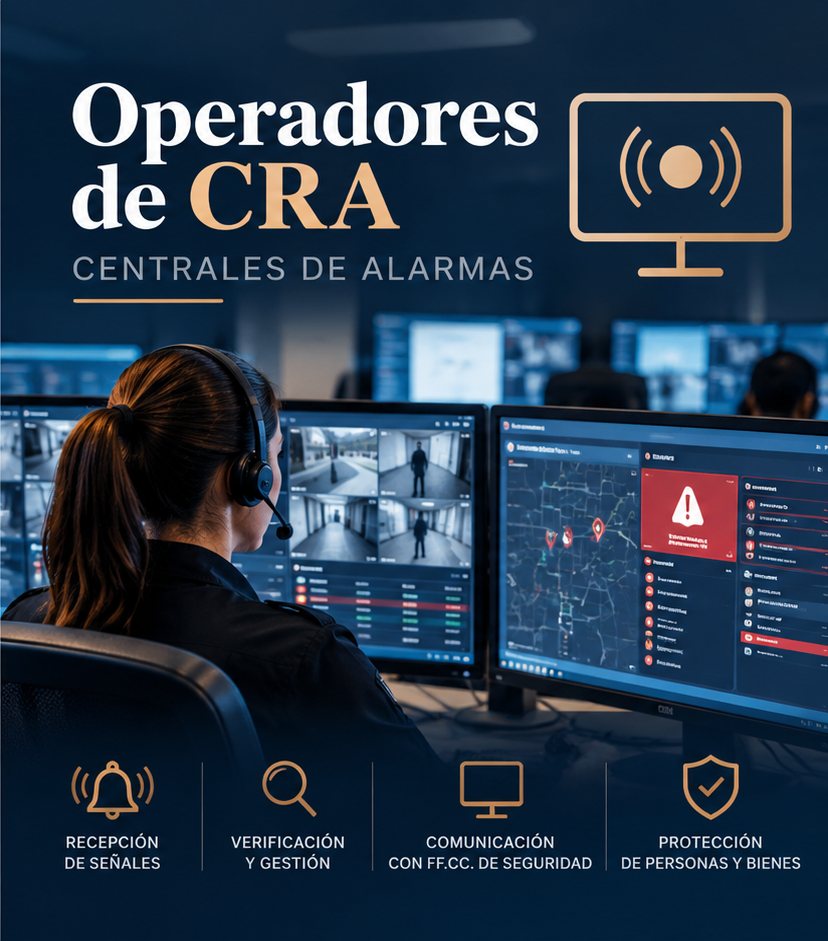 Curso de operadores de centrales receptoras de alarmas